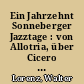 Ein Jahrzehnt Sonneberger Jazztage : von Allotria, über Cicero bis Voices of Zion