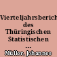 Vierteljahrsberichte des Thüringischen Statistischen Landesamts in Weimar