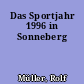Das Sportjahr 1996 in Sonneberg