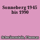 Sonneberg 1945 bis 1990