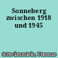 Sonneberg zwischen 1918 und 1945