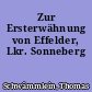 Zur Ersterwähnung von Effelder, Lkr. Sonneberg