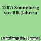1207: Sonneberg vor 800 Jahren