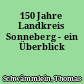 150 Jahre Landkreis Sonneberg - ein Überblick