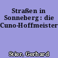 Straßen in Sonneberg : die Cuno-Hoffmeister-Straße