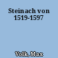 Steinach von 1519-1597